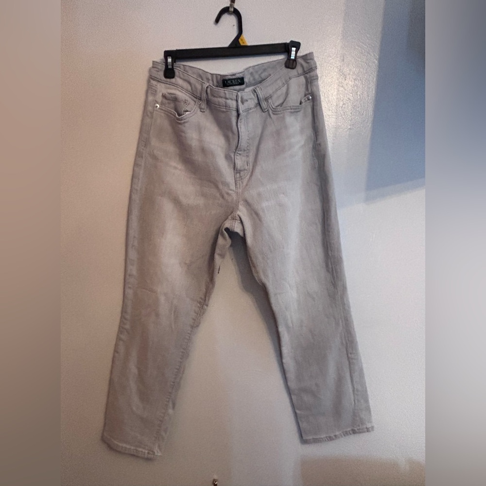 Ralph Lauren Light Gray Denim Jeans